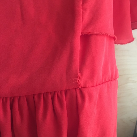 ASOS Maternity Off Shoulder Ruffle Maxi Dress - Picture 5 of 5